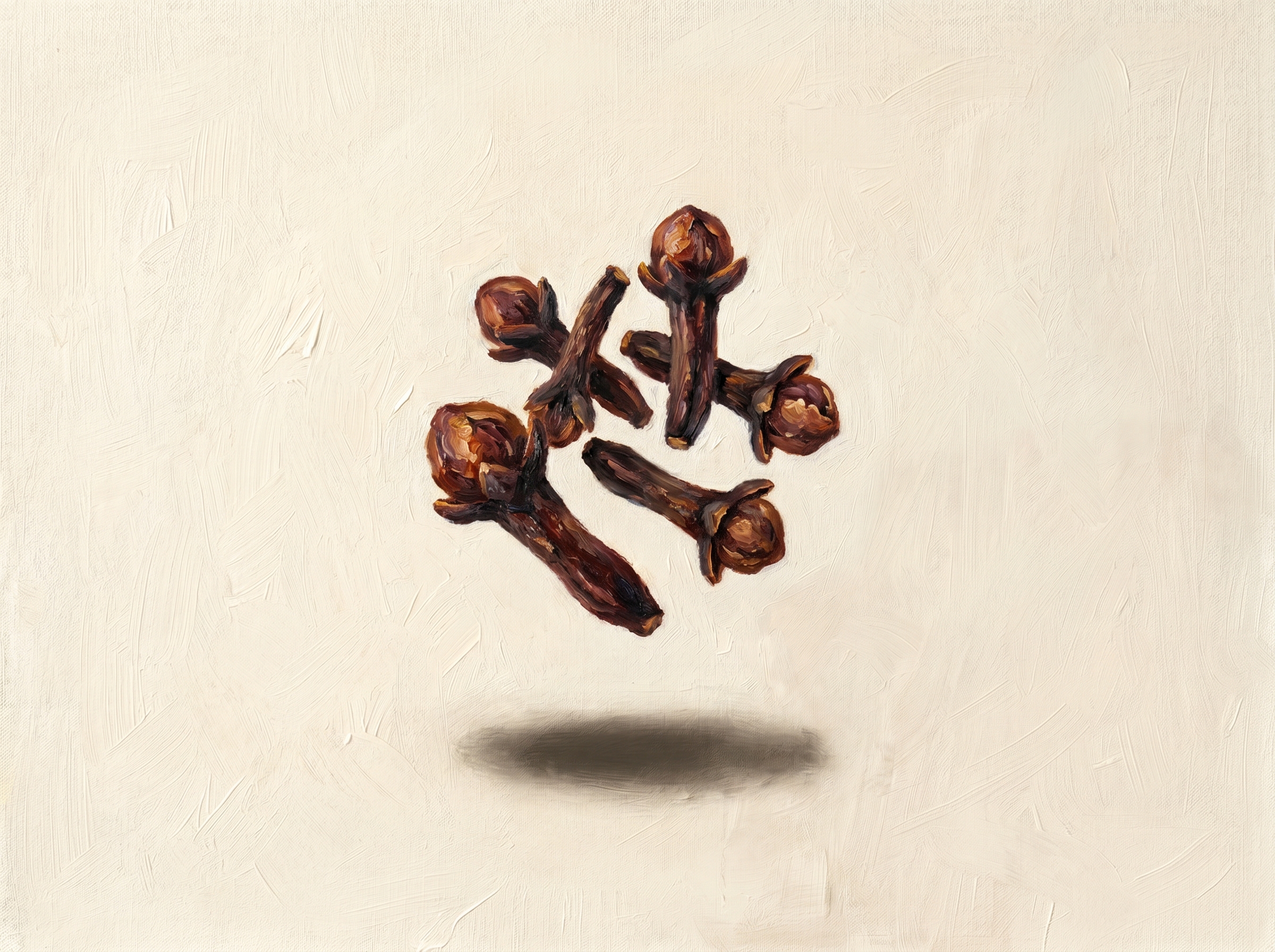 Whole cloves, illustrated